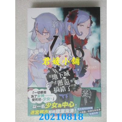 空运版  青文小说  在地下城寻求邂逅是否搞错了什么(16) 限定版(全新)