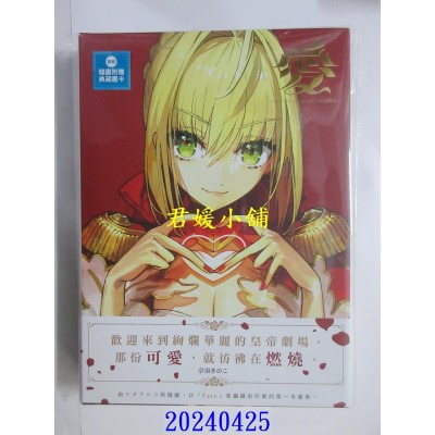 空运版  角川  爱 -ワダアルコ Fate ART WORKS-  作者： ワダアルコ(全新)