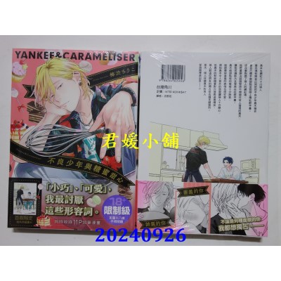 空运版  角川  不良少年与糖蜜甜心  作者： 梅涩ちうこ(全新)