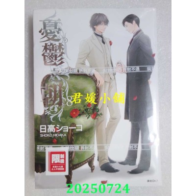空运版  尖端  忧郁之朝(08)完 再版  作者： 日高ショーコ(全新)