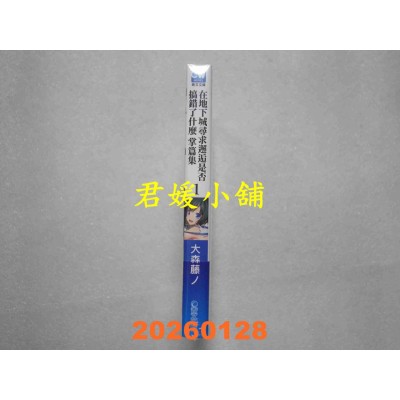 空运版  青文小说  在地下城寻求邂逅是否搞错了什么 掌篇集(01)  作者：大森藤ノ(全新)