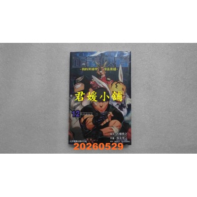 空运版  东立  正义使者-我的英雄学院之非法英雄- 12  作者： 别天 荒人(全新)